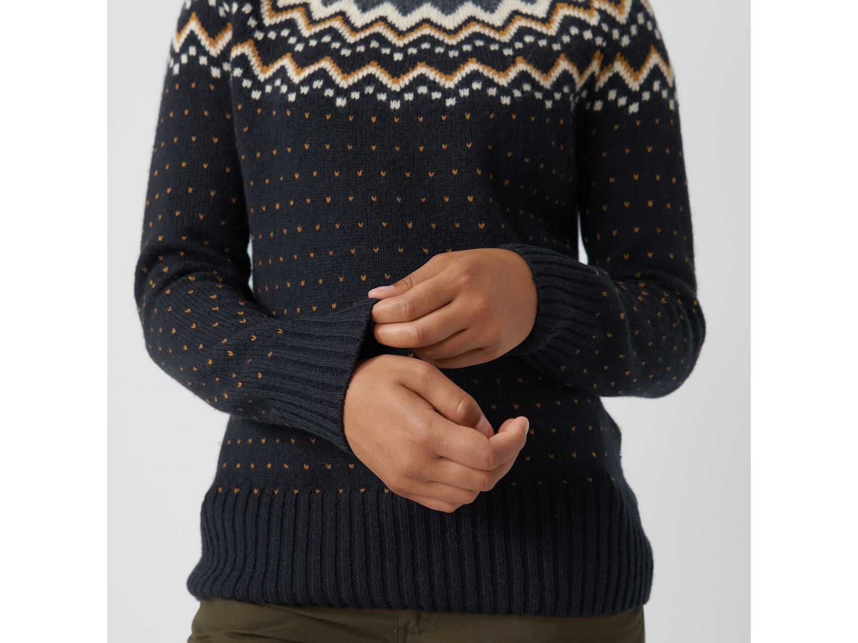 Fjällräven Övik Knit Sweater - Wool Jumper Women's | Free UK Delivery