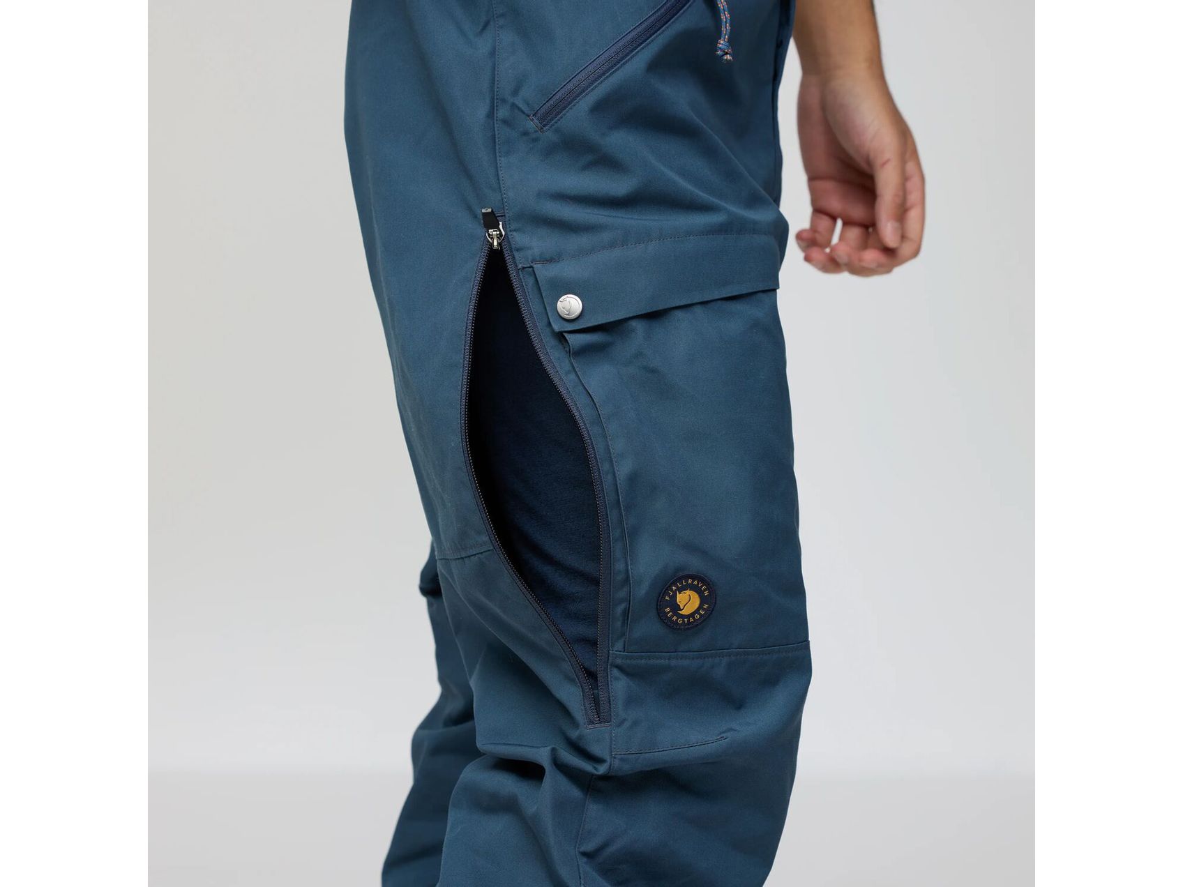 Pantalon Court D'Extérieur Fjällräven G-1000 Nilla Trousers Bleu - Taille 36 - Occasion Très Bon État